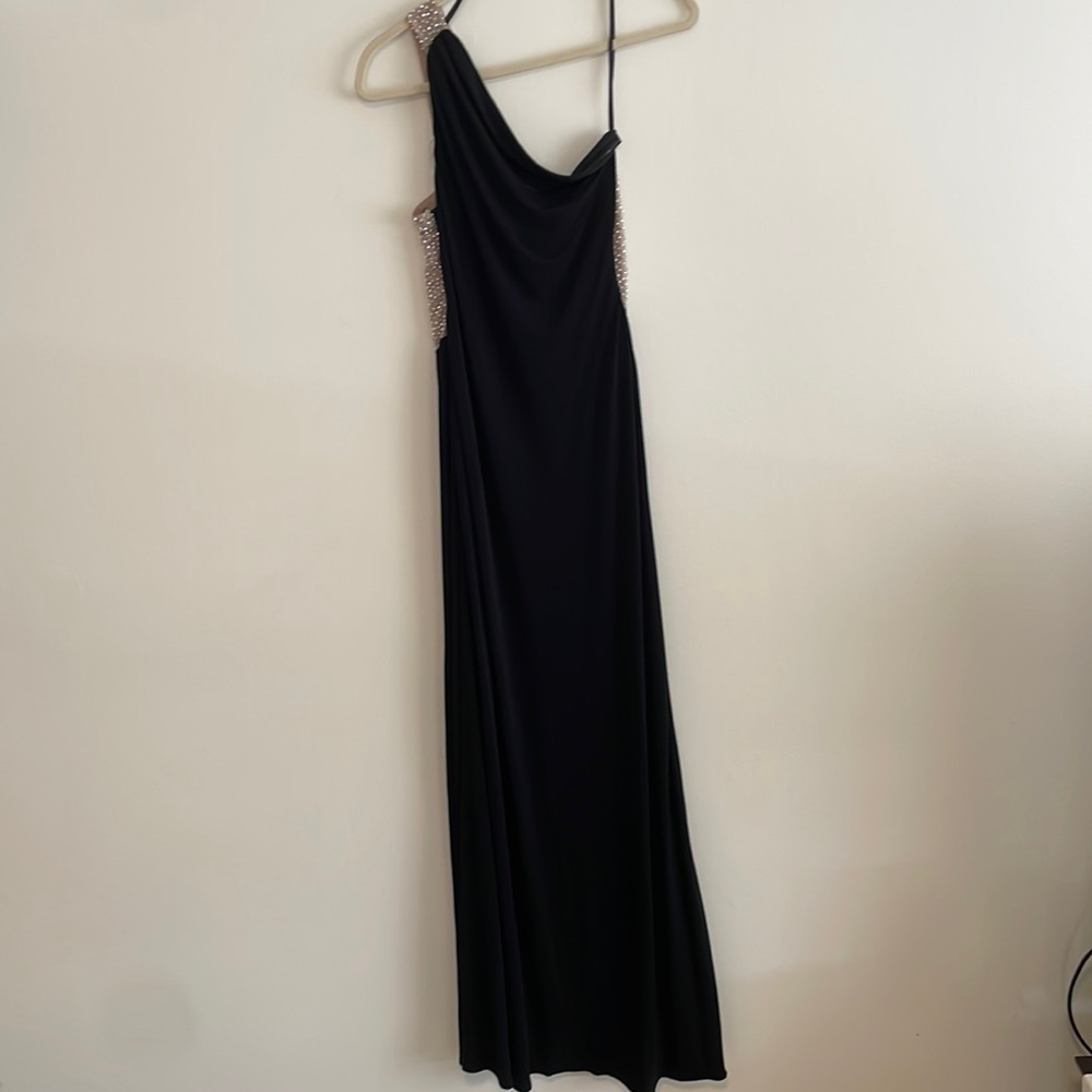Black Floor Length Gown